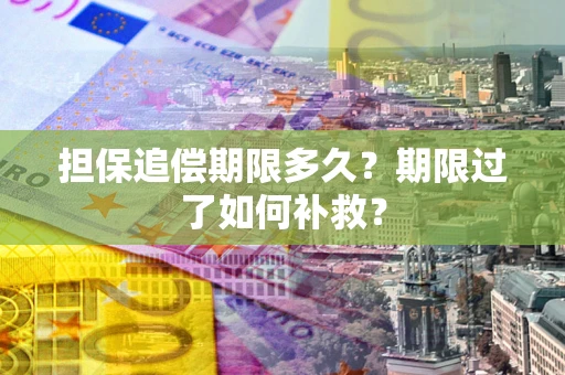 北京担保追偿期限多久？期限过了如何补救？
