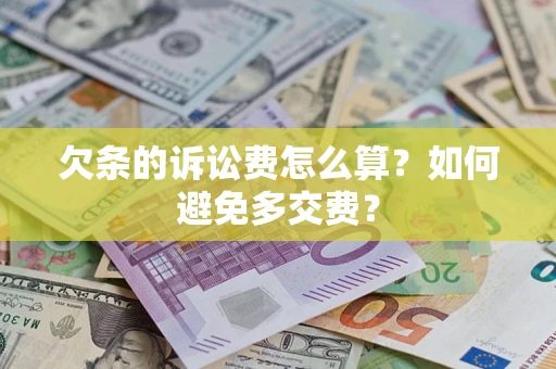 北京欠条的诉讼费怎么算？如何避免多交费？