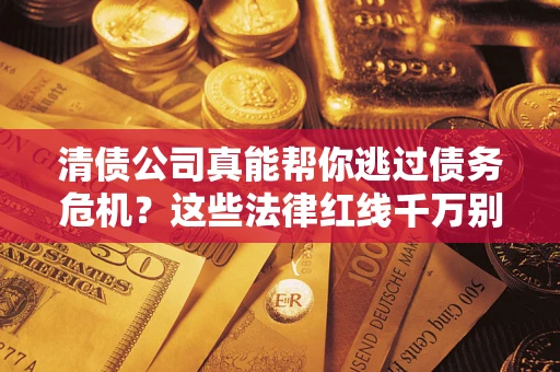 北京清债公司真能帮你逃过债务危机？这些法律红线千万别踩